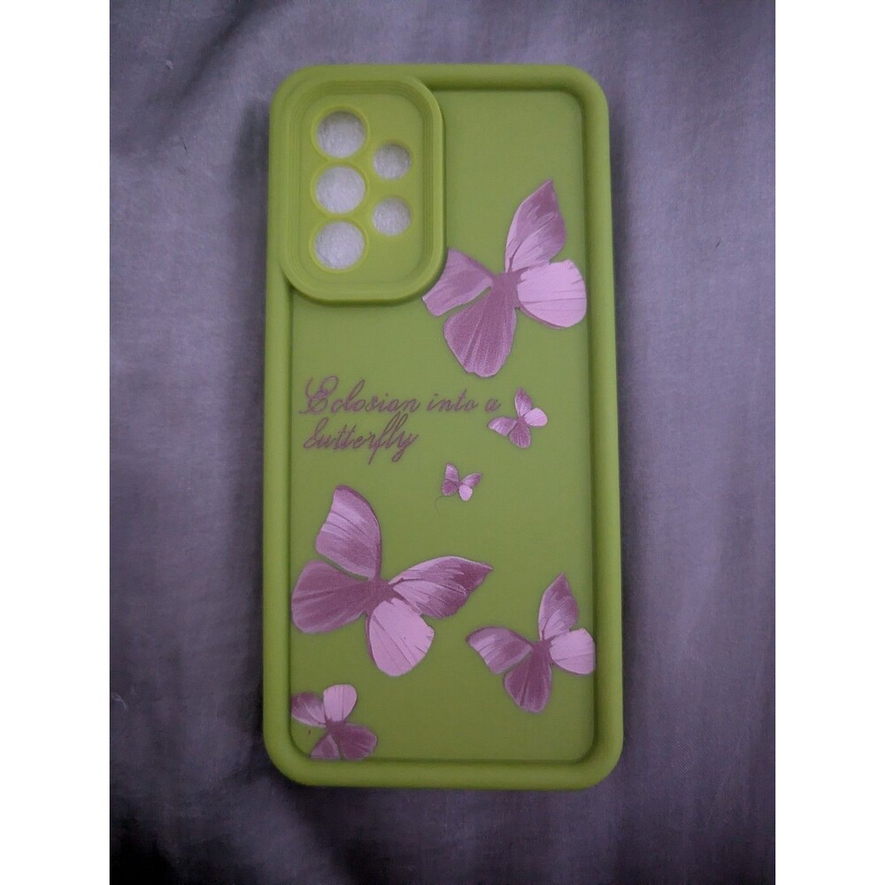 Samsung A53 5G Phone Case Butterfly Green